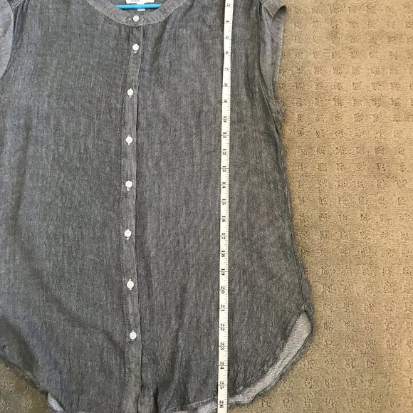 Gray Short Sleeve Shirt - Size S - Picture 6 of 6